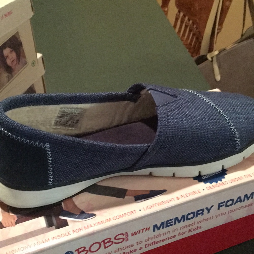 Bobs memory foam slip on